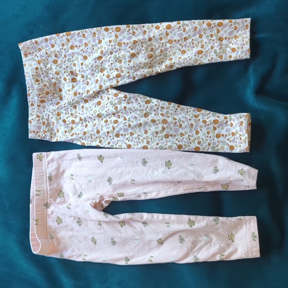 Carter's 2T Girls' Printed Leggings - Picture 1 of 9